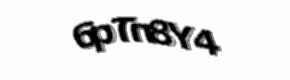Security check image, please type the characters shown