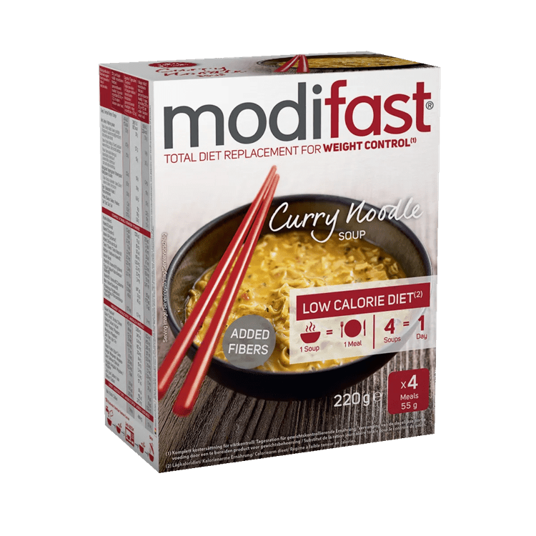 Modifast Nudelsuppe Curry 6x(4x55g)22