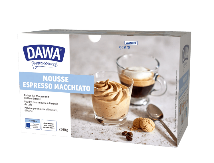 Dawa Mousse Espresso Macchiato 16x160g 23