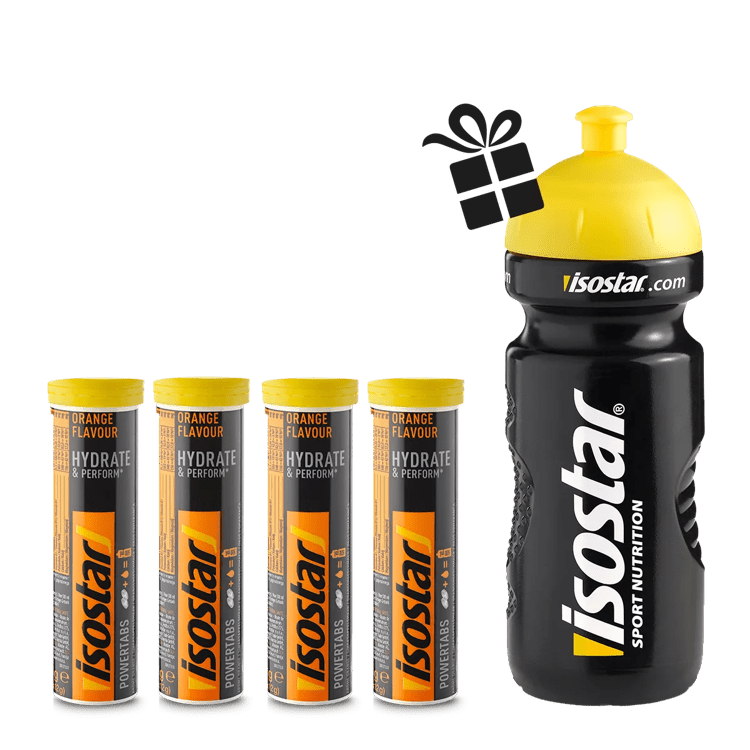 Isostar Set Powertabs Orange 4x(10x12g) 22