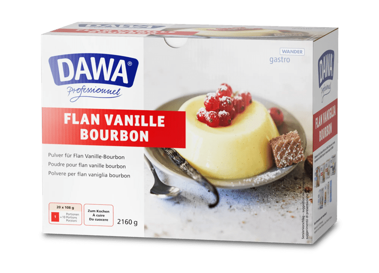 Dawa Flan Vanille Bourbon 20x 108g 23