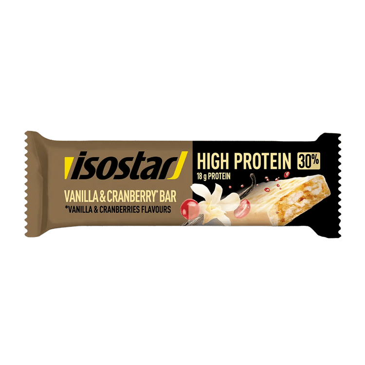 Isostar Protein Bar Vanilla Cranberry 16x(55g) 23