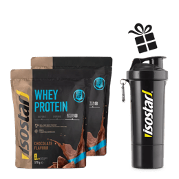 Isostar Set Whey Protein Chocolate + Shaker (1 Stk.) 22