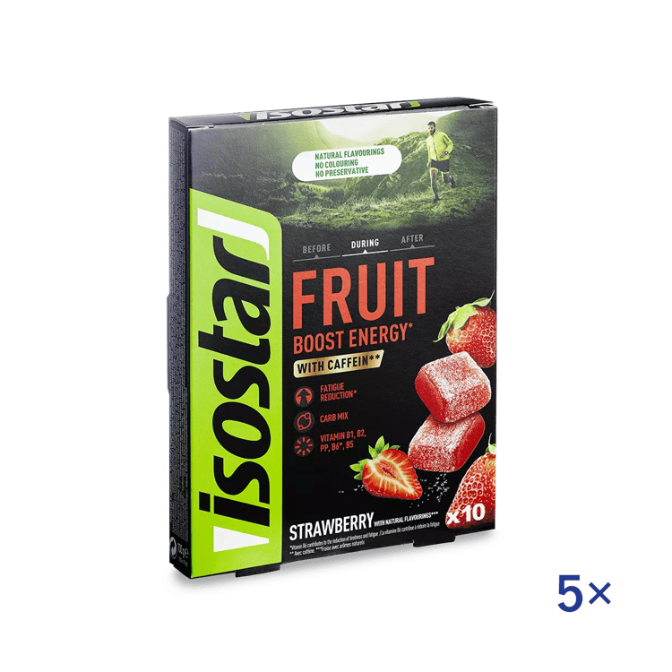 Isostar Set Fruit Boost Strawberry 5x(10x10g) 20