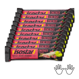 Isostar Set Energy Bar Raisin & Cranberry 10x(40g) 22