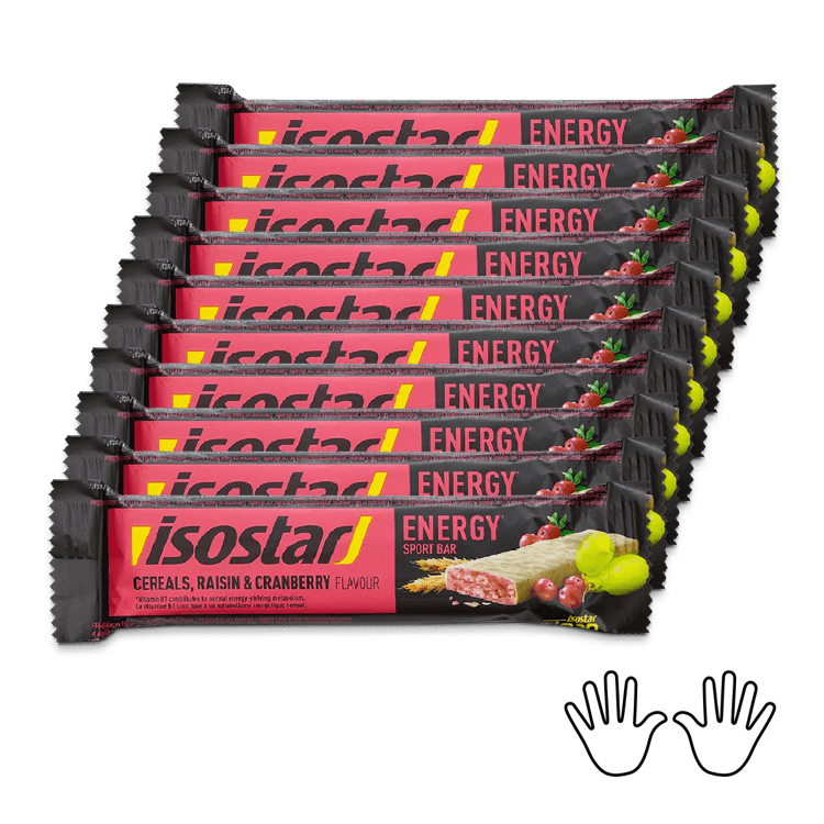 Isostar Set Energy Bar Raisin & Cranberry 10x(40g) 22