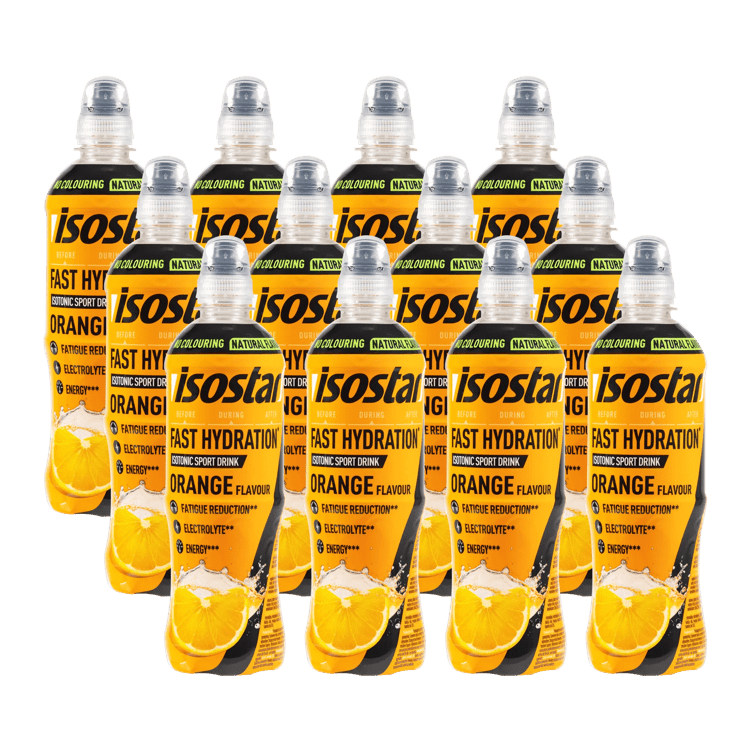 Isostar Set PET Fast Hydration Orange (12x500ml) 24