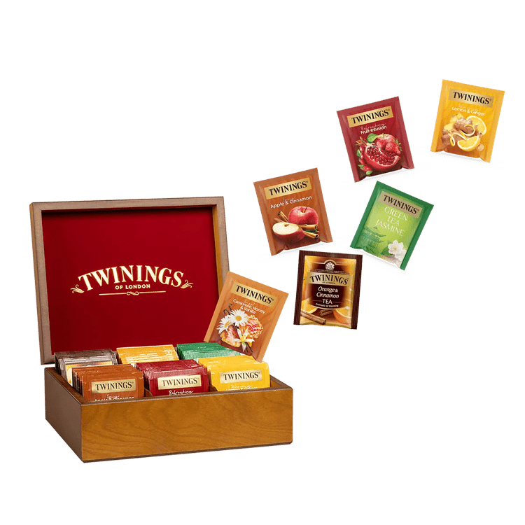 Twinings Holzbox "Festive Season" 12x(6x10Btl) 23