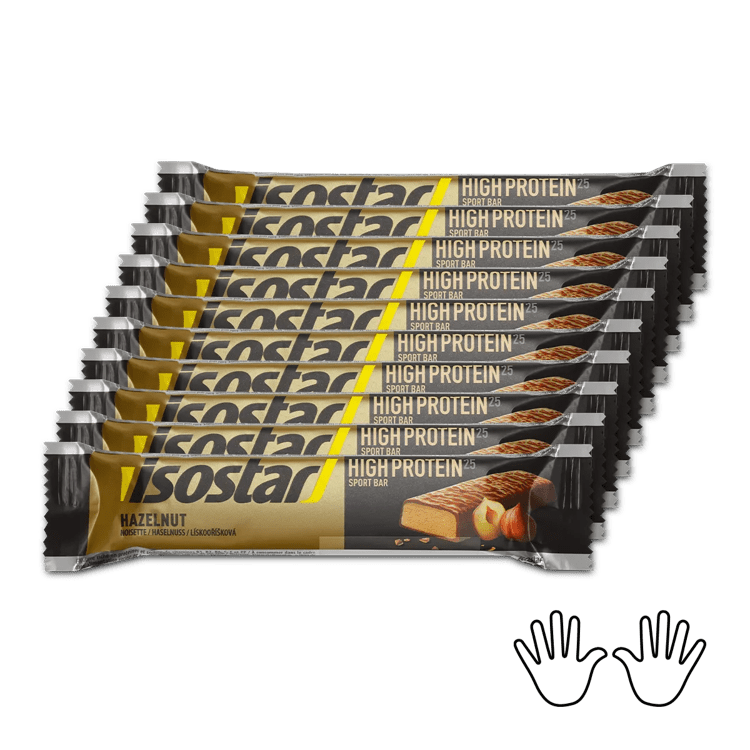 Isostar Set Protein Bar Hazelnut 10x(40g) 22