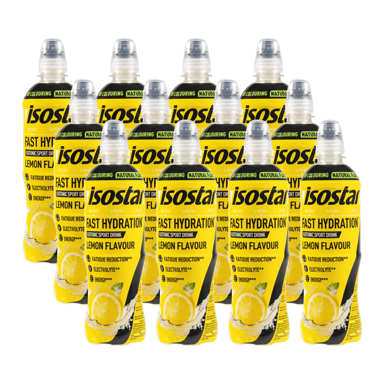 Isostar Set PET Fast Hydration Lemon (12x500ml) 24